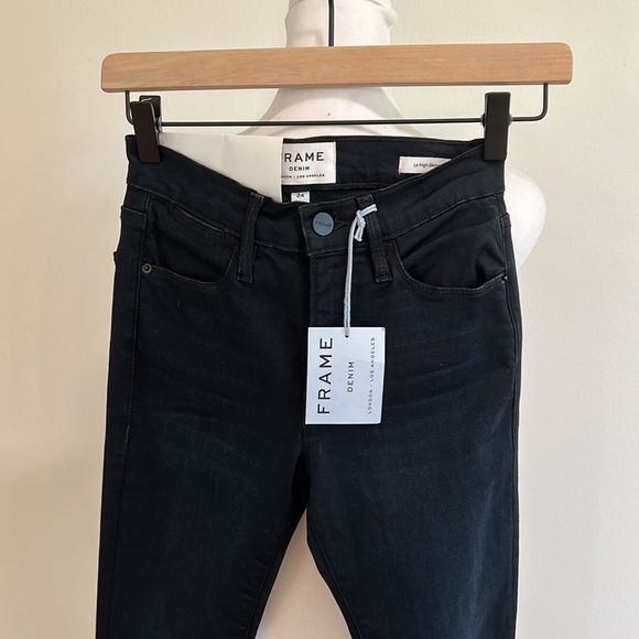 Frame Le High Skinny Triple Fringe High Rise NWT - Picture 2 of 12